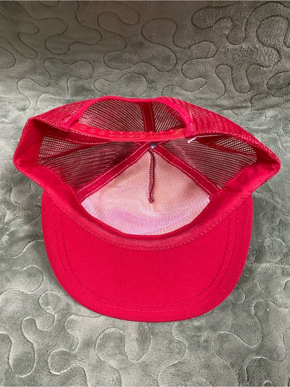 Vintage 49ers Snapback Hat Red NFL Super Bowl XXIII Winston USA, 1989